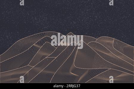 Hintergrund mit japanischem Wellenmuster Stock Vektor