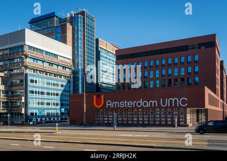 Amsterdam, Niederlande, 06.09.2023, VU University Medical Center Amsterdam, das Universitätskrankenhaus in der de Boelelaan Straße Stockfoto