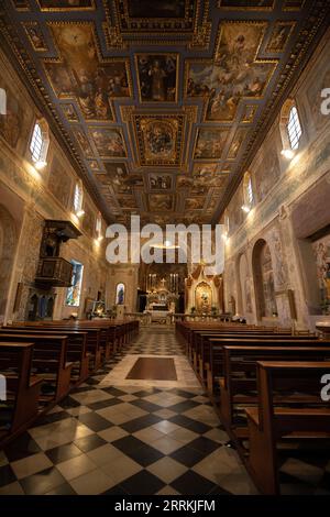 Das Heiligtum von San Gerardo Maiella, wunderschöne Kirche in Salerno, Kampanien, Salerno, Italien Stockfoto