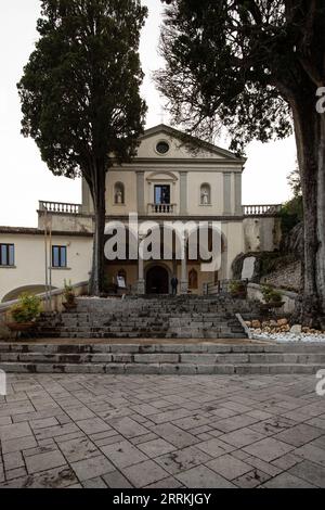 Das Heiligtum von San Gerardo Maiella, wunderschöne Kirche in Salerno, Kampanien, Salerno, Italien Stockfoto