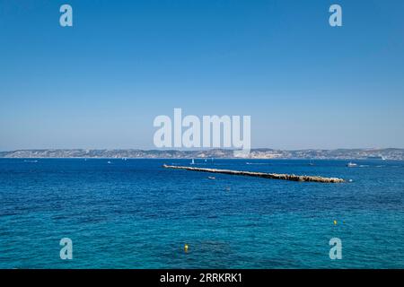 Bucht von Marseille, Provence, Südfrankreich, Frankreich, Europa Stockfoto