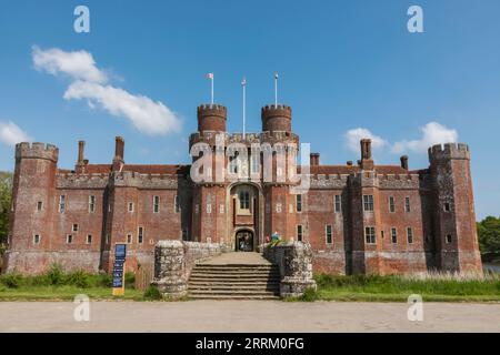 England, Sussex, East Sussex, Eastbourne, Herstmonceux Castle Stockfoto