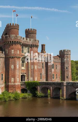 England, Sussex, East Sussex, Eastbourne, Herstmonceux Castle Stockfoto