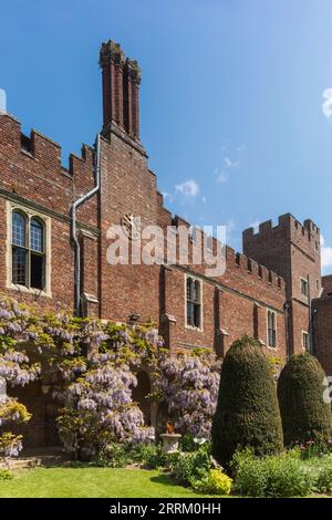 England, Sussex, East Sussex, Eastbourne, Herstmonceux Castle Stockfoto