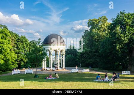 Wiesbaden, Monopteros auf dem Neroberg im Rheingau, Hessen, Deutschland Stockfoto