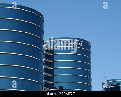Oracle Corporation Campus Buildings, Redwood Shores, Kalifornien Stockfoto