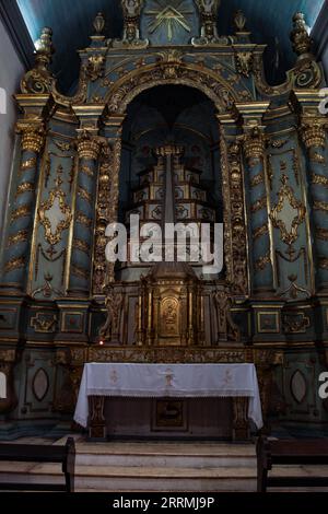 Jakobsleiter auf einem der Altäre der Metropolitan Cathedral von São Luís, Maranhão, nordöstlich von Brasilien, Südamerika Stockfoto