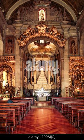 Jakobsleiter auf einem der Altäre der Metropolitan Cathedral von São Luís, Maranhão, nordöstlich von Brasilien, Südamerika Stockfoto