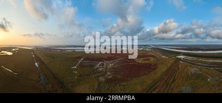 221110 YANCHENG, 10. November 2022 dieses Luftbild vom 8