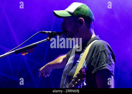 Bergamo, Italien. September 2023. NXT Station, Bergamo, Italien, 08. September 2023, Giancane während Giancane - Tutto männliche Tour estivo 2023 - italienische Sängerin Music Concert Credit: Live Media Publishing Group/Alamy Live News Stockfoto