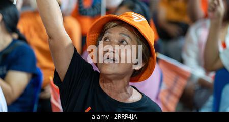 Move Forward Party Election Campaign in Rayong - September 2023 Stockfoto