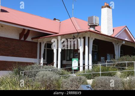 Dunedoo Museum im alten Bank of NSW Gebäude, Bolaro Street, Dunedoo NSW 2844, Australien Stockfoto