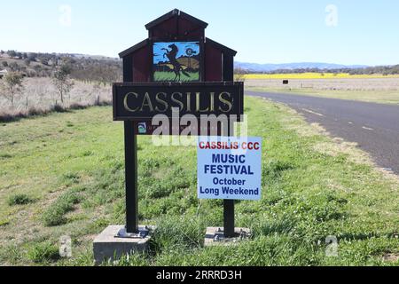 Cassilis, New South Wales, Australien Stockfoto