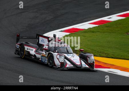 10 CULLEN Ryan (gar), KAISER Matthias (Lie), AUBRY Gabriel (fra), Vector Sport, Oreca 07 - Gibson, Action während der 6 Stunden von Fuji 2023, 6. Runde der FIA-Weltmeisterschaft 2023, vom 7. Bis 10. September 2023 auf dem Fuji Speedway in Oyama, Japan Stockfoto