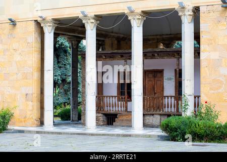 Das Haus der Geburt Stalins in Gori Nahaufnahme Stockfoto