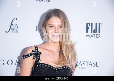 New York, Usa. September 2023. Ellie Thumann nimmt an den Daily Front Row Fashion Media Awards 2023 im Rainbow Room in New York City Teil. Quelle: SOPA Images Limited/Alamy Live News Stockfoto