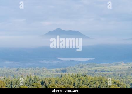 Ben Ledi vom David Stirling Memorial Stockfoto