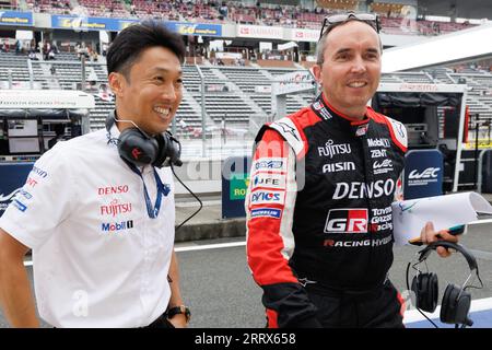 Oyama, Japan. September 2023. Kazuki Nakajima, Portrait, während der 6 Stunden von Fuji 2023, 6. Runde der FIA-Weltmeisterschaft 2023, vom 7. Bis 10. September 2023 auf dem Fuji Speedway, in Oyama, Japan - Foto Frédéric Le Floc'h/DPPI Credit: DPPI Media/Alamy Live News Stockfoto