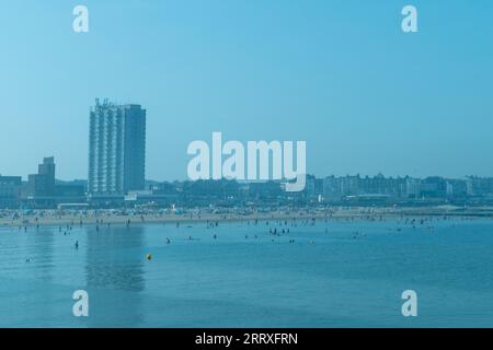 Margate Main Sands an einem heißen Sommertag Stockfoto