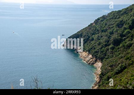 Insel Vivara, Naturschutzgebiet und geschützte Oase in Procida, Neapel, Italien Stockfoto