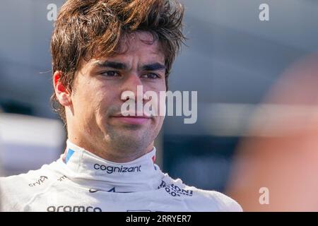 Lance Walk 18 (CAN), Aston Martin AMR23 während der FORMEL 1 des GROSSEN PREISES der NIEDERLANDE 2023 auf dem CM.com Circuit Zandvoort, Niederlande am 26. August 2023 Stockfoto