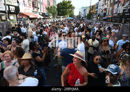 Camden Town, London, Großbritannien. September 2023. Camden Music Festival, London, Großbritannien. Kredit: Siehe Li/Picture Capital/Alamy Live News Stockfoto