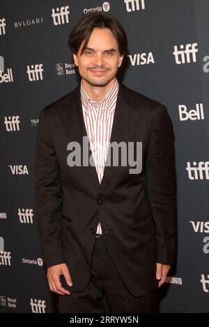 9. September 2023, Toronto, Ontario, Kanada: Kristoffer Borgli nimmt am 9. September 2023 an der Premiere des „Dream Scenario“ während des Toronto International Film Festival 2023 im Royal Alexandra Theatre in Toronto, Ontario, Kanada, Teil. (Bild: © Angel Marchini/ZUMA Press Wire) NUR REDAKTIONELLE VERWENDUNG! Nicht für kommerzielle ZWECKE! Stockfoto