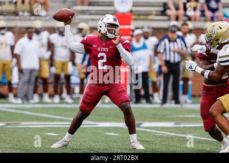 9. September 2023: Corey Fields Jr. (2) im Bundesstaat South Carolina spielt im Bobby Dodd Stadium auf dem Campus der Georgia Tech in Atlanta, Georgia. Cecil Copeland/CSM Stockfoto