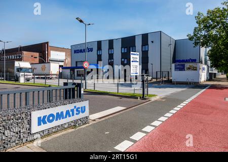 Komatsu Germany – Industrial Division (KGI), Firmensitz Düsseldorf-Benrath Stockfoto