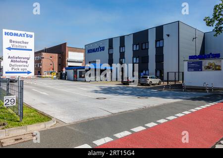 Komatsu Germany – Industrial Division (KGI), Firmensitz Düsseldorf-Benrath Stockfoto