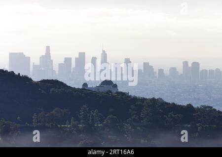 Griffith Observatory: Eine himmlische Oase in Los Angeles Stockfoto