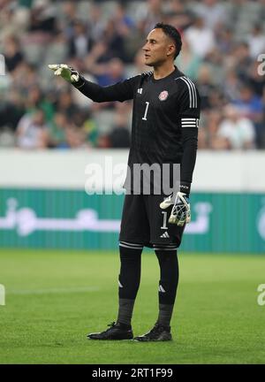 Newcastle upon Tyne, England, 8. September 2023. Keilor Navas aus Costa Rica während des internationalen Freundschaftsspiels in St. James' Park, Newcastle Upon Tyne. Der Bildnachweis sollte lauten: Nigel Roddis / Sportimage Stockfoto