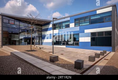 School Campus technicus in Bernburg Stockfoto