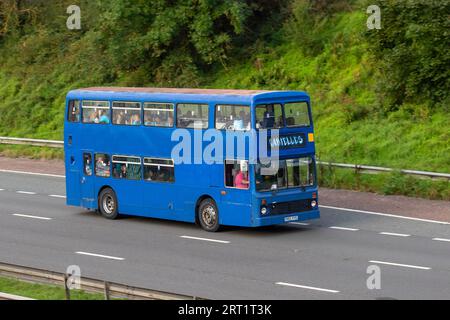 Cabielle's 1998 90er Jahre Leyland OLYMPIAN D/D andere 9800 ccm Diesel PSV, 2-Achsen Doppeldecker Bus Chassis Stockfoto