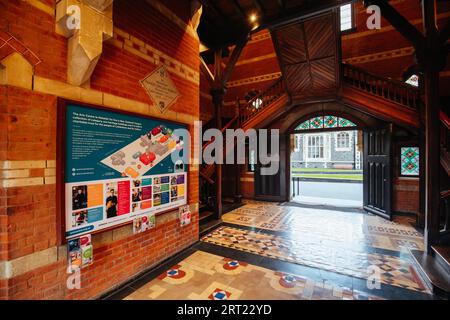 Christchurch, Neuseeland, 16. September 2019: Die ikonische und historische Great Hall im Arts Centre in Christchurch, Neuseeland Stockfoto