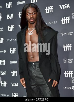 Toronto, Kanada. September 2023. Lil NAS X nimmt an der Uraufführung des Dokumentarfilms „Lil NAS X: Long Live Montero“ in der Roy Thomson Hall während des Toronto International Film Festival in Toronto, Kanada, am Samstag, den 9. September 2023 Teil. Foto von Chris Chew/UPI Credit: UPI/Alamy Live News Stockfoto