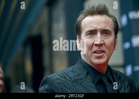 Toronto, Kanada. September 2023. Nicolas Cage kommt bei der Premiere von Dream Scenario im Royal Alexandra Theatre während des Toronto International Film Festival in Toronto, Kanada, am Samstag, den 9. September 2023 an. Foto von Chris Chew/UPI Credit: UPI/Alamy Live News Stockfoto