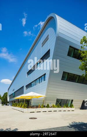 Die BallsportArena Dresden ist eine Mehrzweckhalle in der sächsischen Hauptstadt Dresden Stockfoto