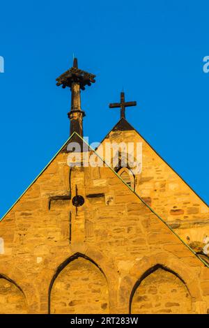 Merseburger Dom St. Johannes der Täufer und Laurentius Merseburger Dom St. Johannes der Täufer und Laurentius vertritt das hohe Bistum Stockfoto