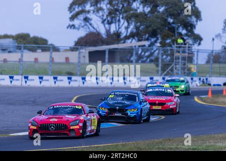 Melbourne, Australien. September 2023. Während des Mobil 1 Australian Production Cars & Monochrome GT4 Australia Rennens bei der Shannon's Speedseries Motorsport Championship Runde 6 auf dem Sandown International Raceway. Quelle: Santanu Banik/Alamy Live News Stockfoto