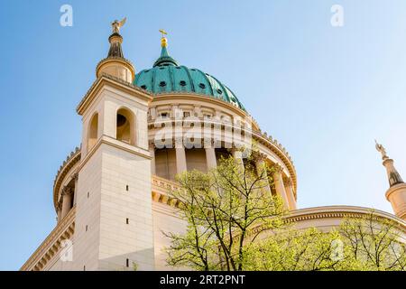 St. Nikolaikirche, Potsdam, Deutschland Stockfoto