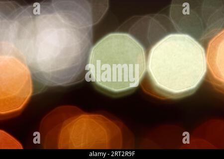 Objektiv mit buntem Licht fackelt die Fotografie Stockfoto