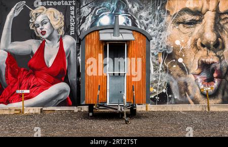 Street-art Stockfoto