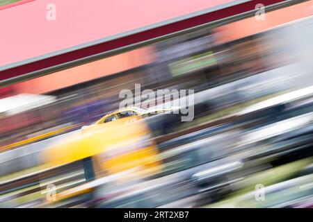 11. August 2018, Lexington, Ohio, USA: Justin Marks (42) fährt während des Rock N Roll Tequila 170 auf dem Mid-Ohio Sports Car Course in Stockfoto