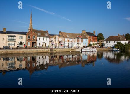 St Ives Old Bridge, Cambridgeshire, Großbritannien Stockfoto