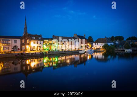 St Ives Old Bridge, Cambridgeshire, Großbritannien Stockfoto