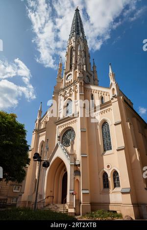 Evangelisch-reformierte Gemeinde, die Polnische Reformierte Kirche in Warschau, Polen Stockfoto