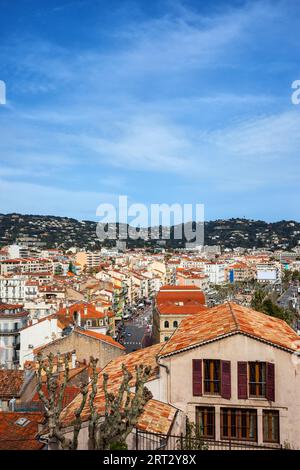 Stadt Cannes Stadtbild in Frankreich Stockfoto