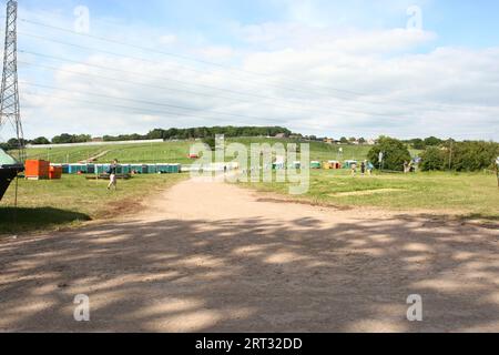 Glastonbury Festival 2005 Stockfoto