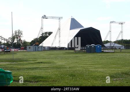 Glastonbury Festival 2005 Stockfoto
